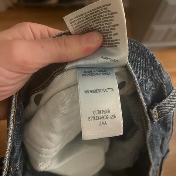 LUNA HIGH RISE PIECED agolde - Picture 4 of 4